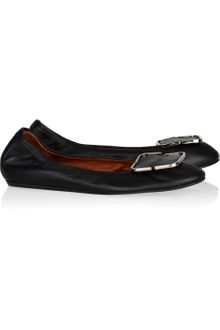 Lanvin Leather Ballet Flats - Lyst