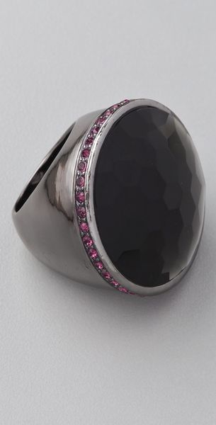 Marc By Marc Jacobs Predator Stella Crystal Ring - Lyst