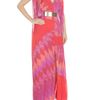 Matthew Williamson Harlequin Chiffon Sail Gown in Multicolor (pink multi) - Lyst