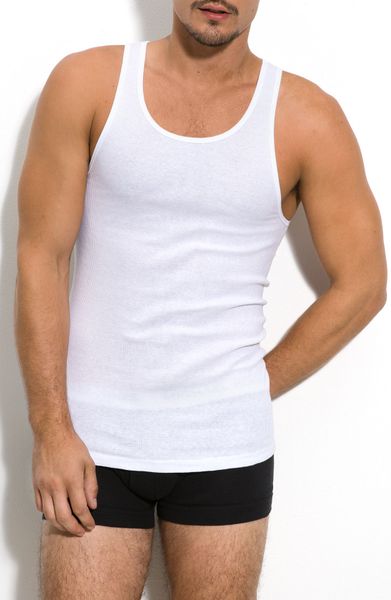 Michael Kors Tank (3pack) in White for Men - Lyst