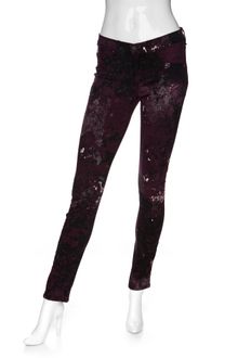 Rag & Bone Midrise Skinny Leggings: Galaxy Print - Lyst