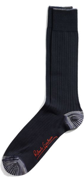  - robert-graham-navy-ginger-solid-socks-product-2-2132105-085101278_large_flex