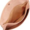 Yves Saint Laurent Belle Du Jour Leather Clutch in Pink - Lyst