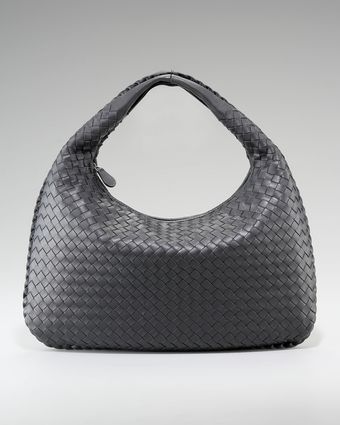 Bottega Veneta Woven Hobo, Medium - Lyst