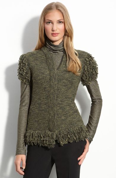 Cynthia Steffe Raffe Cardigan in Green - Lyst