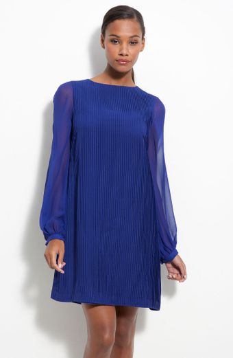 Julie Dillon Chiffon Shift Dress - Lyst