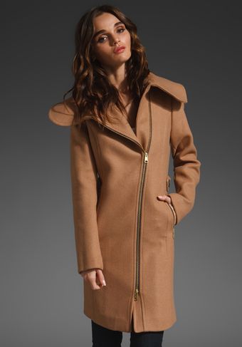 Soia & Kyo Vivi Zip Coat - Lyst