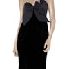 Sonia Rykiel Bowembellished Velvet Dress in Black - Lyst