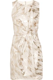 Thurley Metallic Jacquard Dress - Lyst