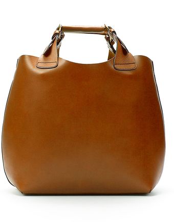 Zara Plaited Shopper - Lyst