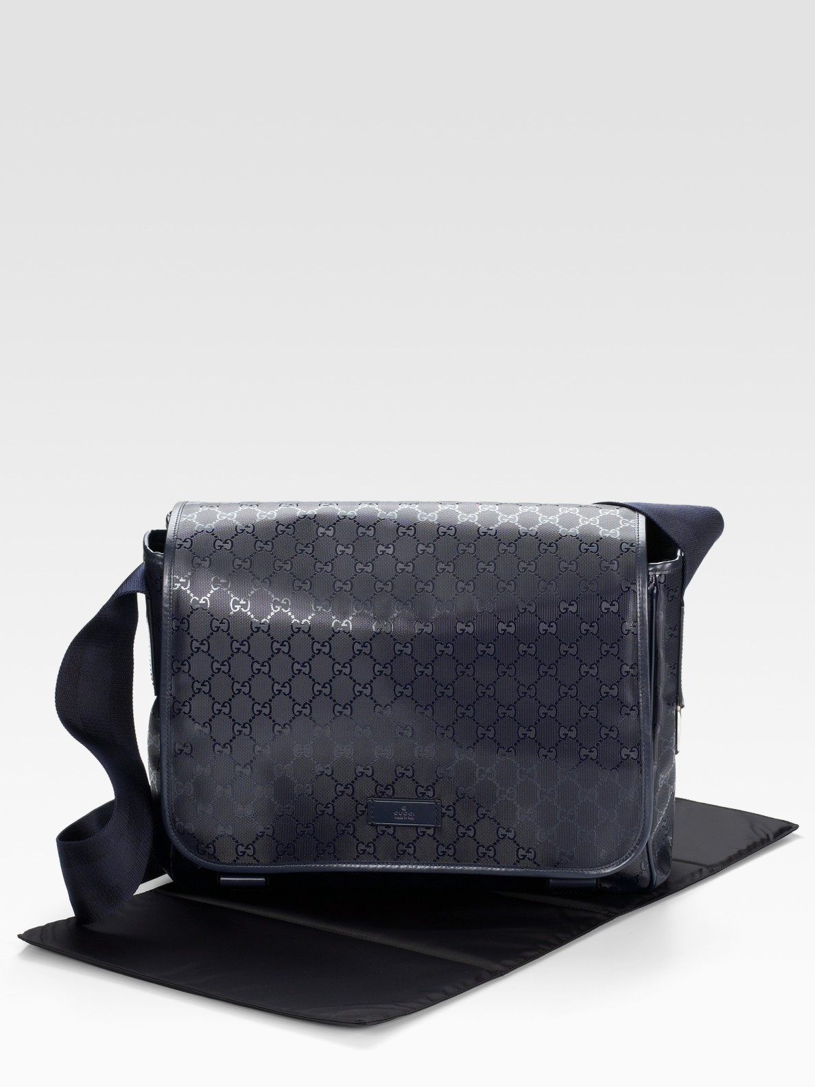 Gucci Diaper Bag in Blue | Lyst