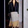 Balenciaga Spring 2012 Black Shimmering Cropped Jacket With Accentuated Shoulders in Black (orange, pink) - Lyst