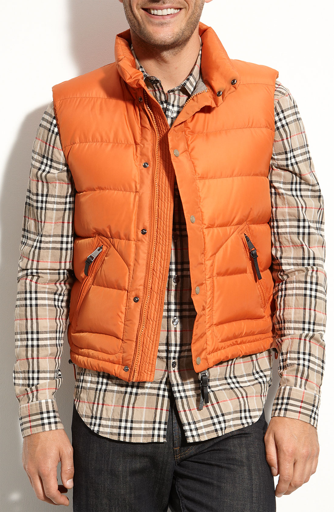 burberry vest mens