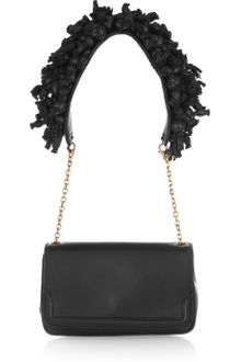 Christian Louboutin Artemis Embellished Leather Shoulder Bag - Lyst