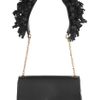 Christian Louboutin Artemis Embellished Leather Shoulder Bag in Black - Lyst
