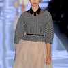 Dior Spring 2012 Gazar and Organza Skirt in Beige (black, white) - Lyst