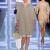 Dior Spring 2012 Leather Cloche Hat in Beige (black, white) - Lyst