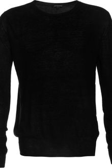 Ann Demeulemeester Sheer Sweater - Lyst