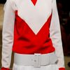 Celine Spring 2012 Pleated Skirt with Belt in White - Lyst
