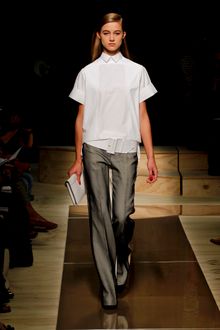 Celine Spring 2012 Belted Slim Trouser - Lyst