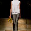 Celine Spring 2012 Belted Slim Trouser in Gray - Lyst
