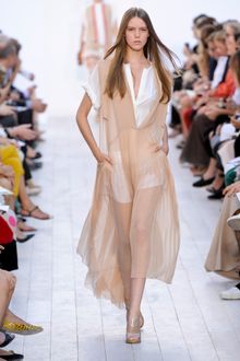 Chloé Spring 2012 Beige High Heel Shoes - Lyst