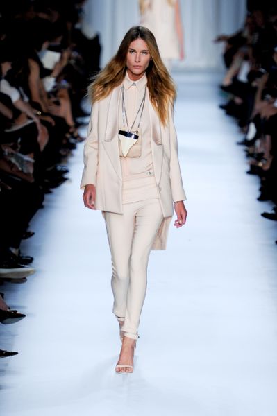 Givenchy Spring 2012 White Oversized Necklace in Silver - Lyst
