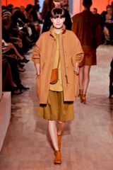 Hermes Spring 2012 Green Full Skirt