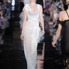 John Galliano Spring 2012 Bias Cut Sheer White Gown With Silver Embroidery  in White - Lyst