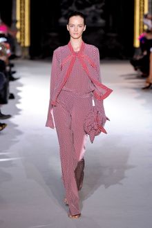 Stella McCartney Spring 2012 Red Pattern Full Lenght Jumpsuit - Lyst
