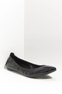 Tory Burch Eddie Pointed-toe Ballerina Flat - Lyst