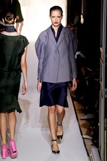 Yves Saint Laurent Spring 2012 Gold Plated Green Ballerina Flats - Lyst