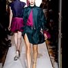 Yves Saint Laurent Spring 2012 Navy Leather Belt With Golden Buckle in Blue - Lyst