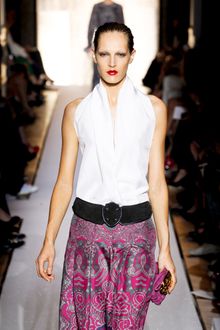Yves Saint Laurent Spring 2012 Runway Look 9 - Lyst