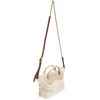 Jas Mb Ponyhair Mini Wings Traveller Bag in White - Lyst