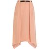 Marni Asymmetric Belted Skirt in Pink (gold) - Lyst