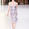 Alexander Mcqueen Spring 2012 Lace Embroidered Peplum Bodice Top in Purple (grey, purple) - Lyst