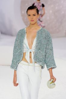 Chanel Spring 2012 Pearl Belt - Lyst