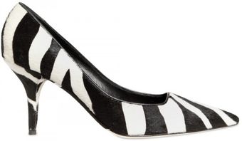 Dolce & Gabbana 70mm Zebra Printed Pony Pumps - Lyst