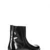 Dolce & Gabbana Brushed Calfskin Low Boots in Black for Men - Lyst