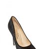 Ferragamo 100mm Croco Embossed Suede Pumps in Black - Lyst