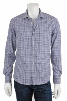 Hartford Check Woven Shirt - Lyst