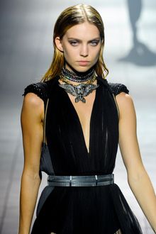Lanvin Spring 2012 Oversized Eagle Pendant Necklace - Lyst
