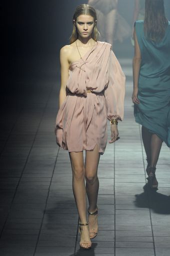 Lanvin Spring 2012 Pink Platform Sandals - Lyst