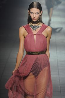 Lanvin Spring 2012 Green Wide Belt - Lyst