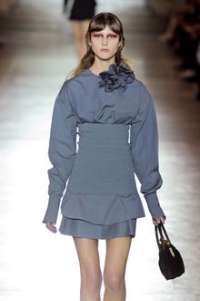 Miu Miu Spring 2012 Dress with Exaggerated Sleeves  - Lyst