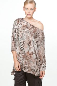 Rag & Bone Botany Top in Feather Print - Lyst
