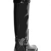 Valentino Pvc Rock Studs Pull On Boots in Black - Lyst