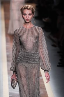Valentino Spring 2012 Metallic Clutch Bag - Lyst