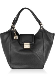DKNY Leather Tote - Lyst